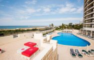 Vila Gale Ampalius Hotel Outdoor Pool overlooking the Beach