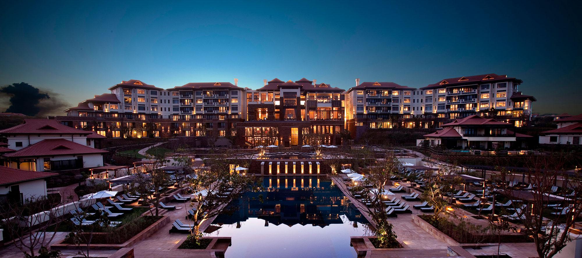 The Fairmont Zimbali Resort's picturesque hotel situated in sensational South Africa.