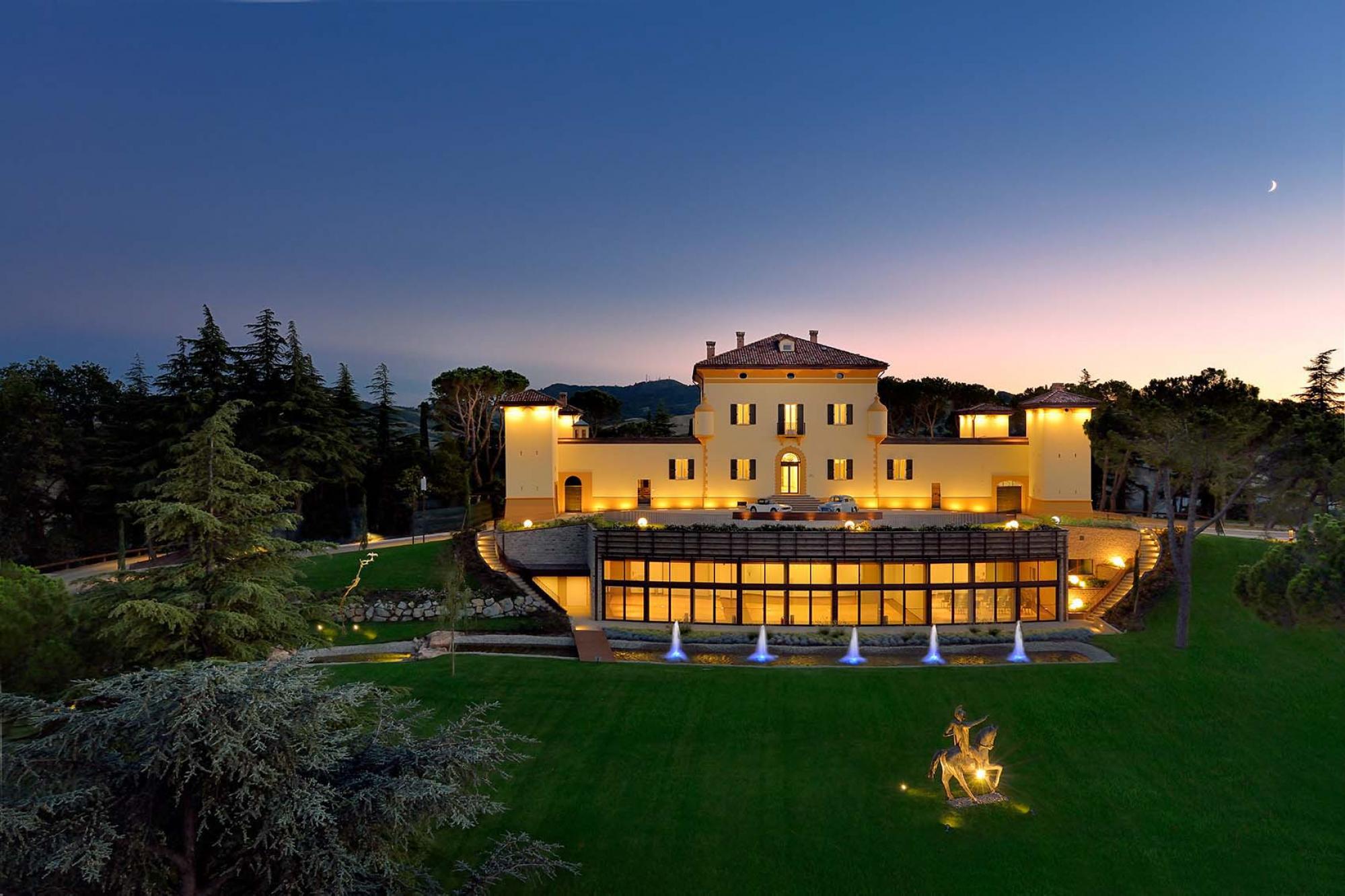 The Palazzo Di Varignana Resort's scenic hotel in sensational Northern Italy.