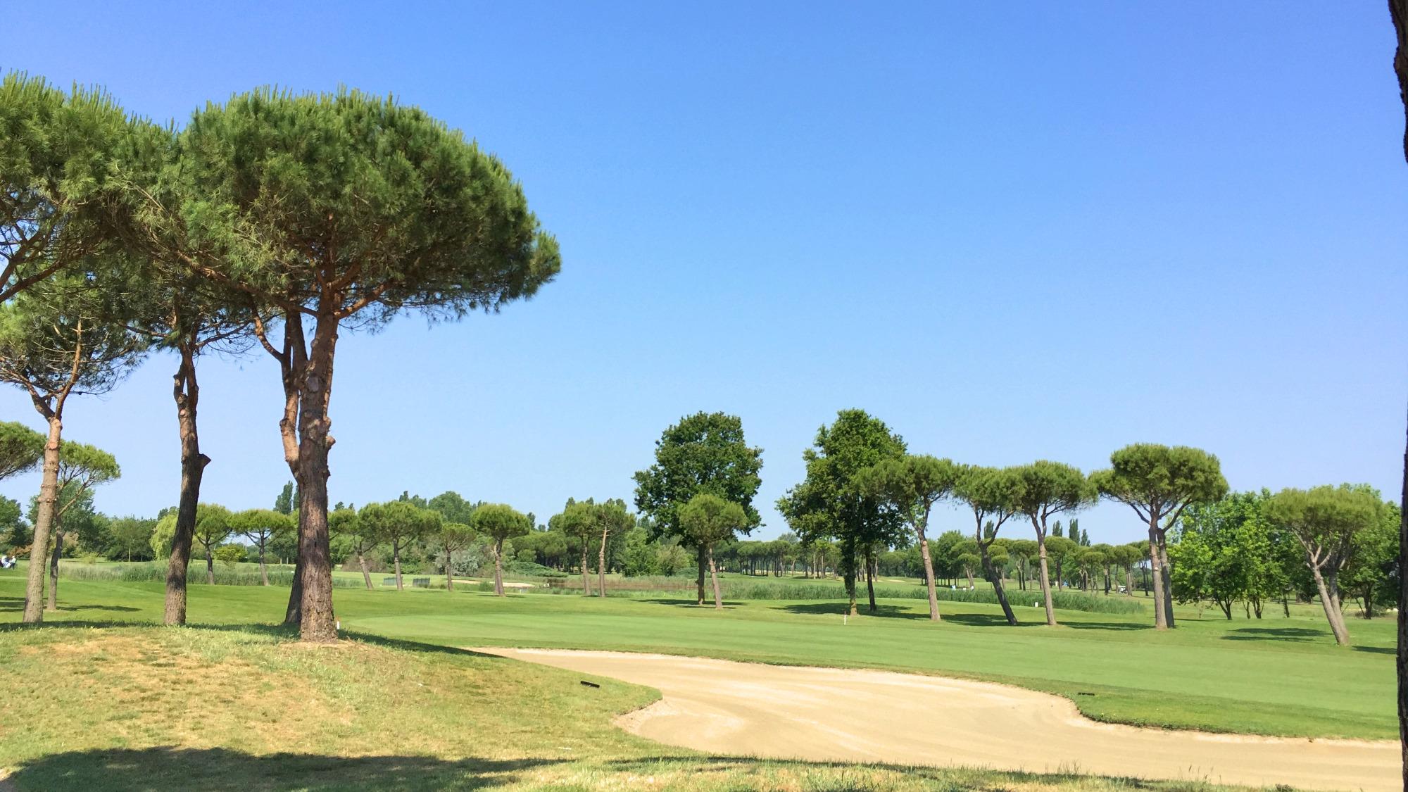 The Adriatic Golf Club Cervia's picturesque golf course situated in impressive Northern Italy.