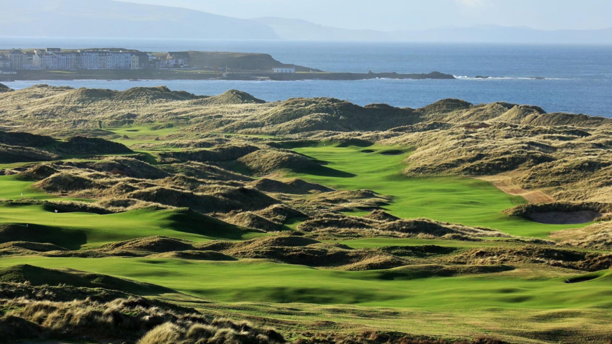 The Royal Portrush Golf Club home of the 148th Open Championship sucess of Shane Lowry 