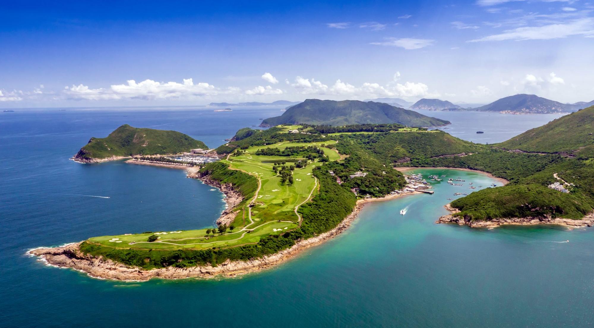 View Clearwater Bay Golf  Country Club's picturesque golf course situated in incredible China.