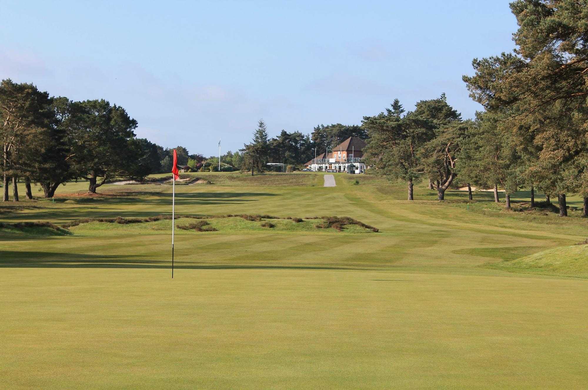 The Ferndown Golf Club's scenic golf course in sensational Devon.