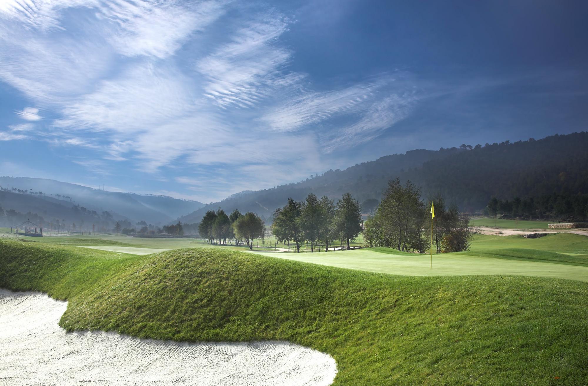 The outstanding Vidago Palace Golf Course located in Porto
