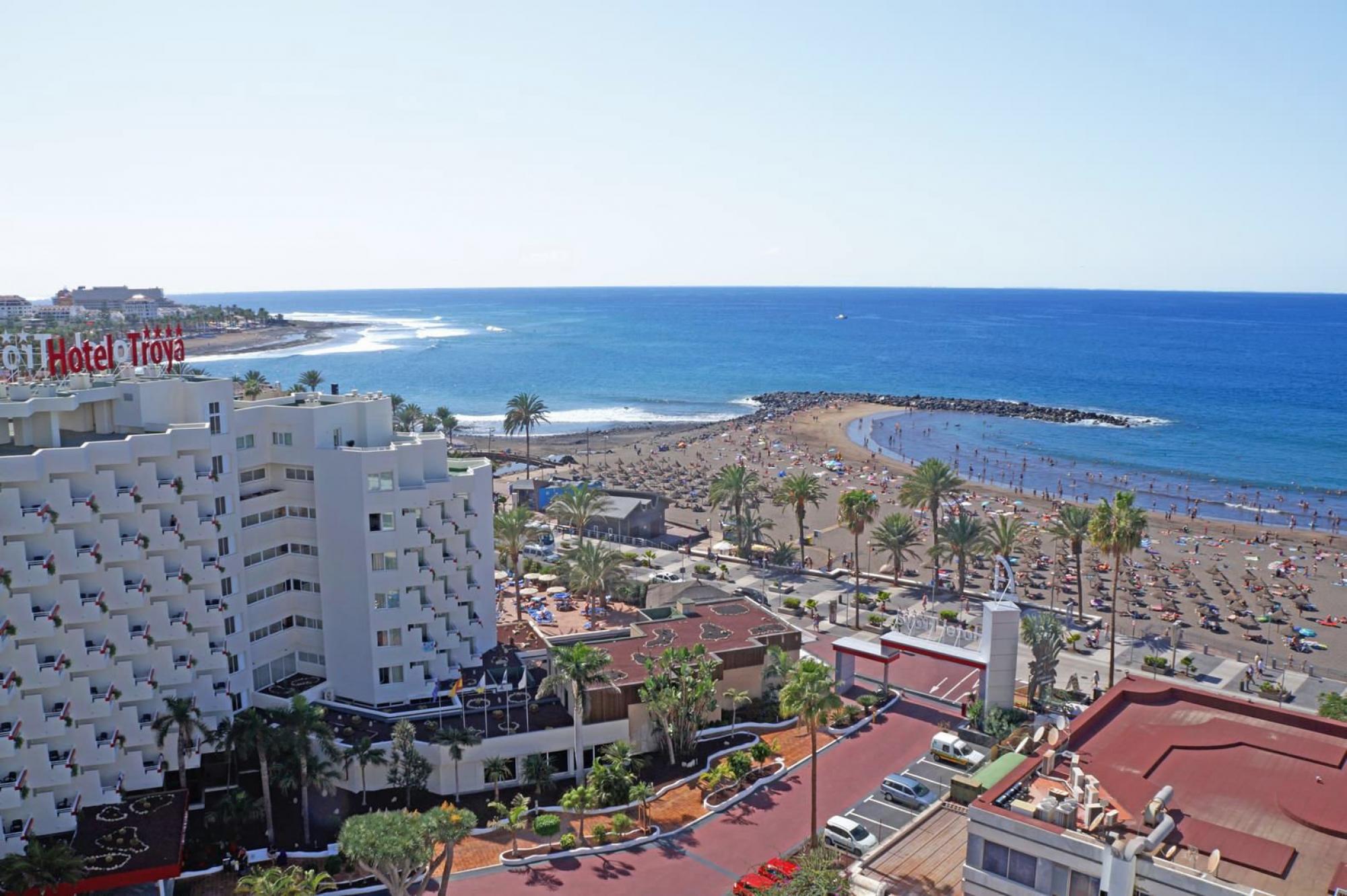 View Hotel Troya's picturesque sea view within magnificent Tenerife.