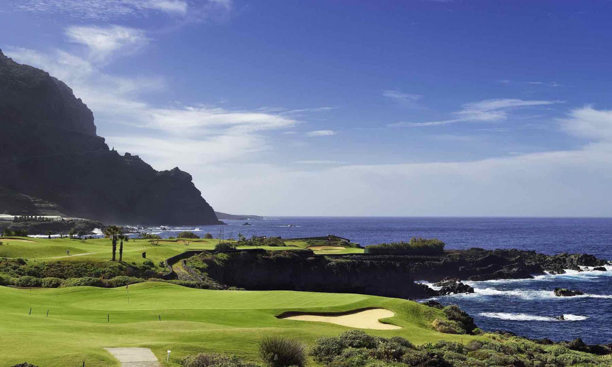 The Buenavista Golf Course's impressive golf course within brilliant Tenerife.