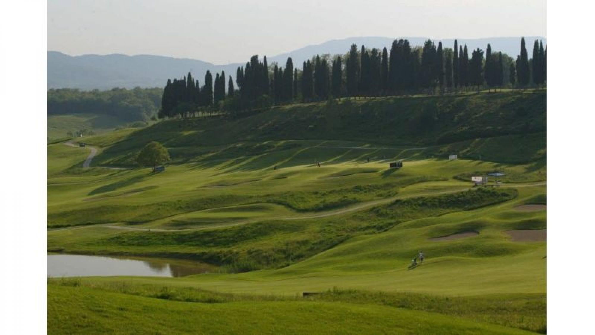 View Poggio dei Medici Golf Club's lovely golf course in astounding Tuscany.