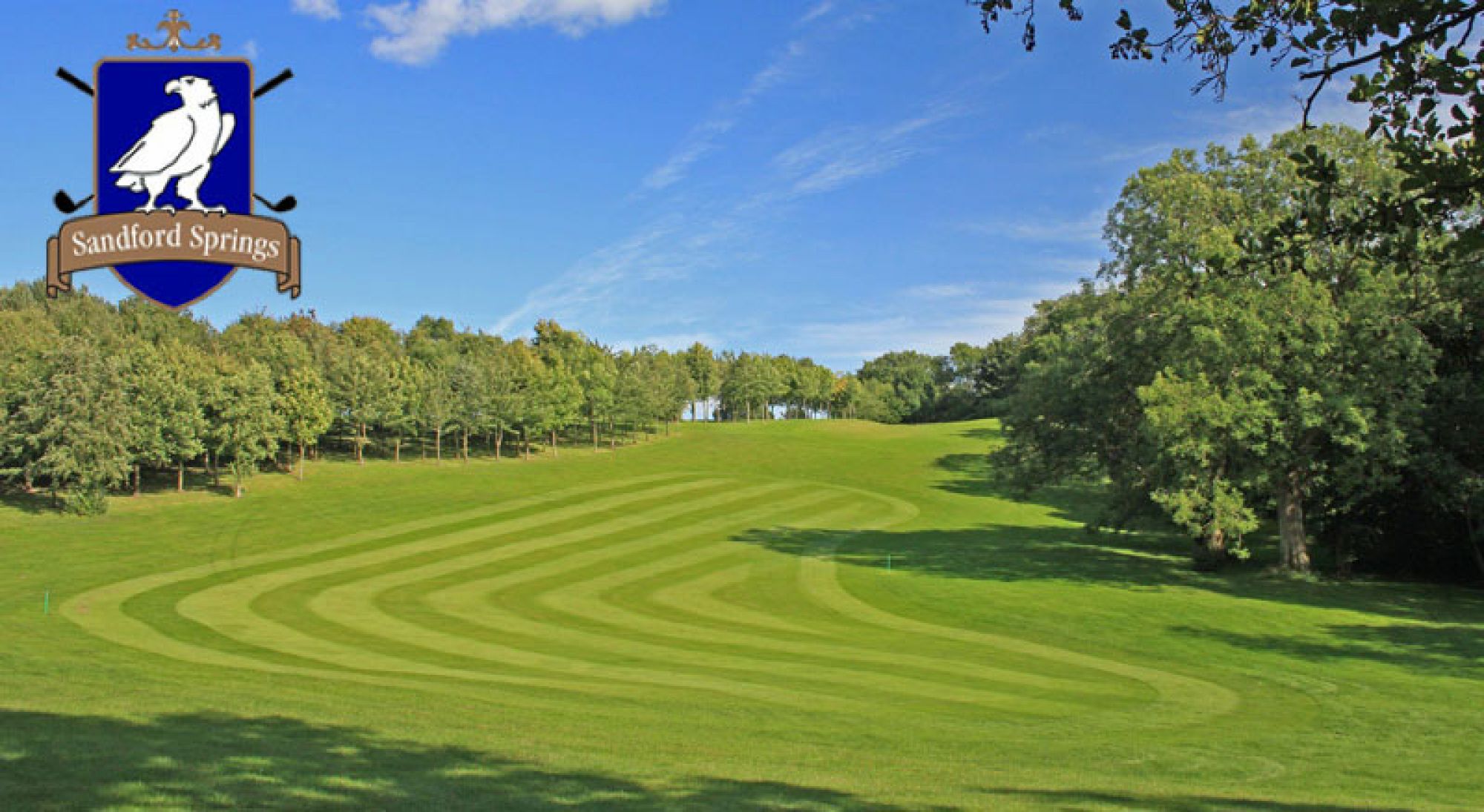The Sandford Springs Golf Club's beautiful golf course within dazzling Hampshire.
