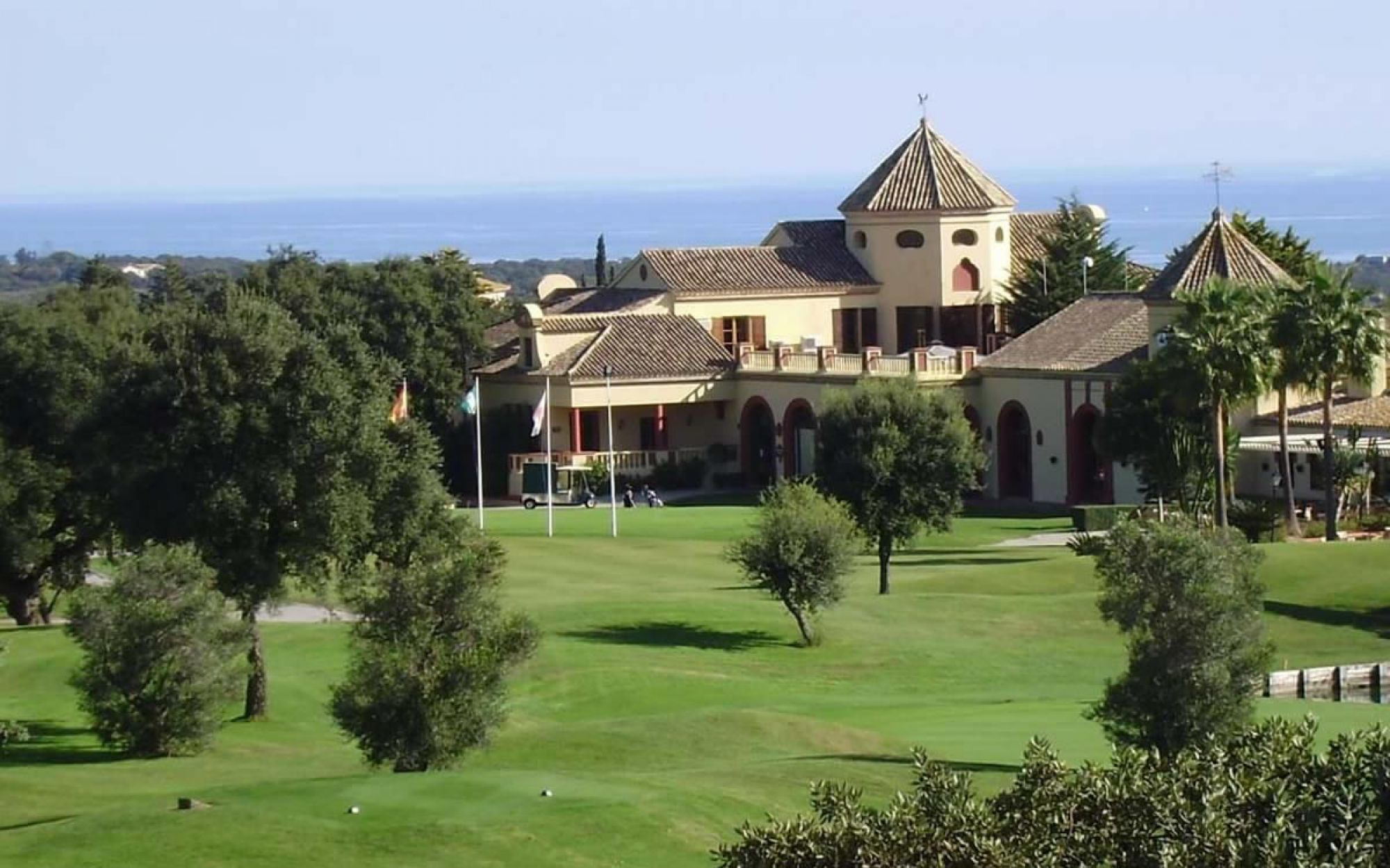 The San Roque Club - Old Course's picturesque golf course in pleasing Costa Del Sol.