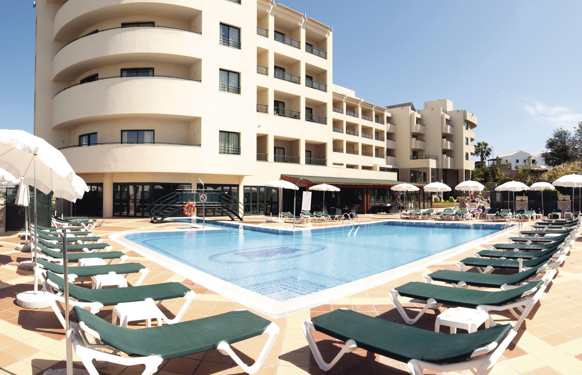 The Real Bellavista Hotel  Spa's lovely main pool within impressive Algarve.