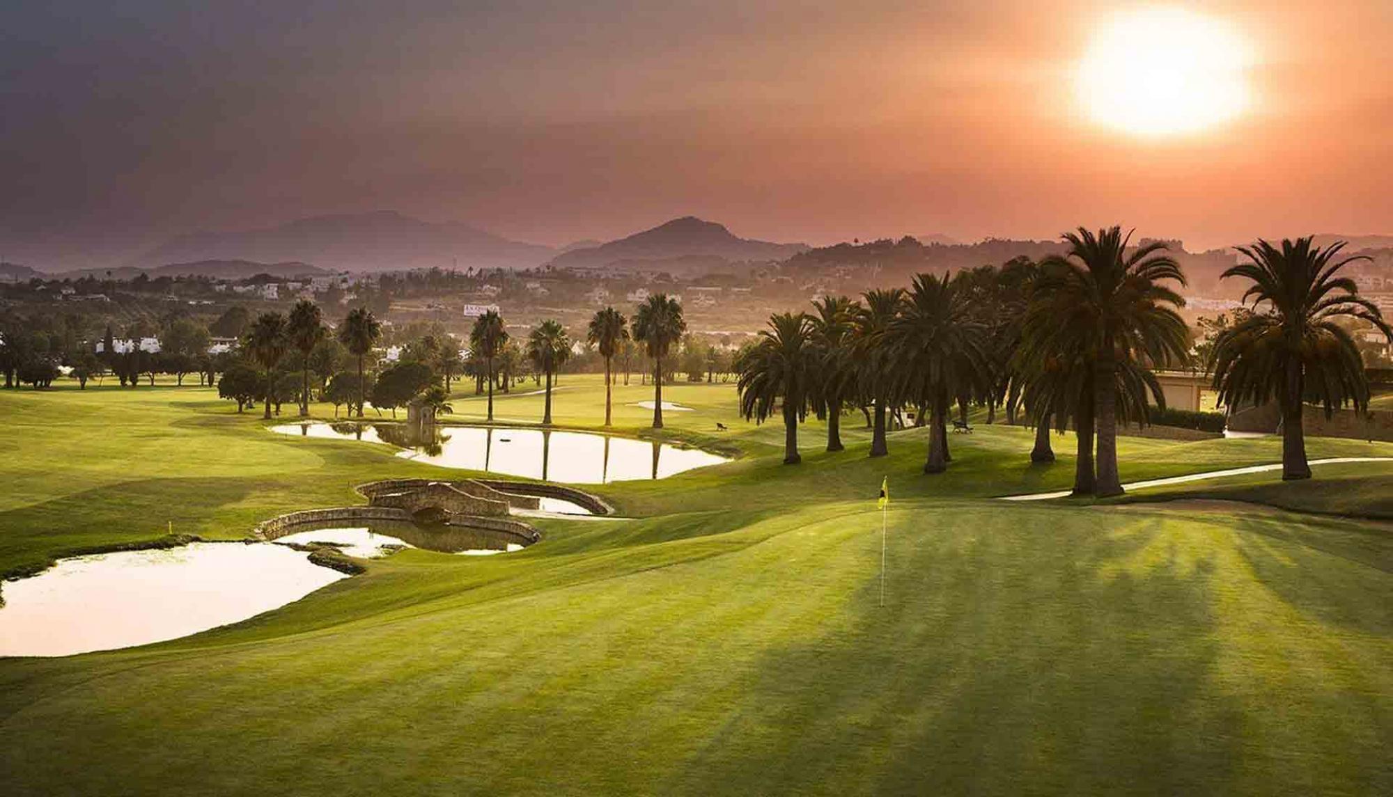 The Double Tree By Hilton Hotel Emporda  Spa's lovely golf course within stunning Costa Brava.