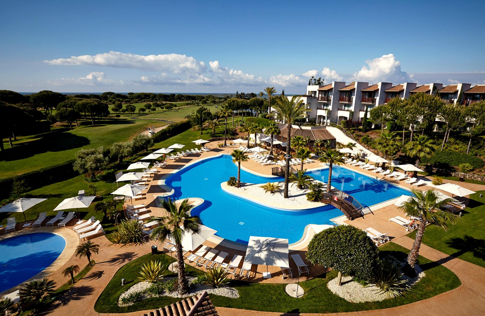 View Precise Resort El Rompido's lovely ariel view situated in pleasing Costa de la Luz.