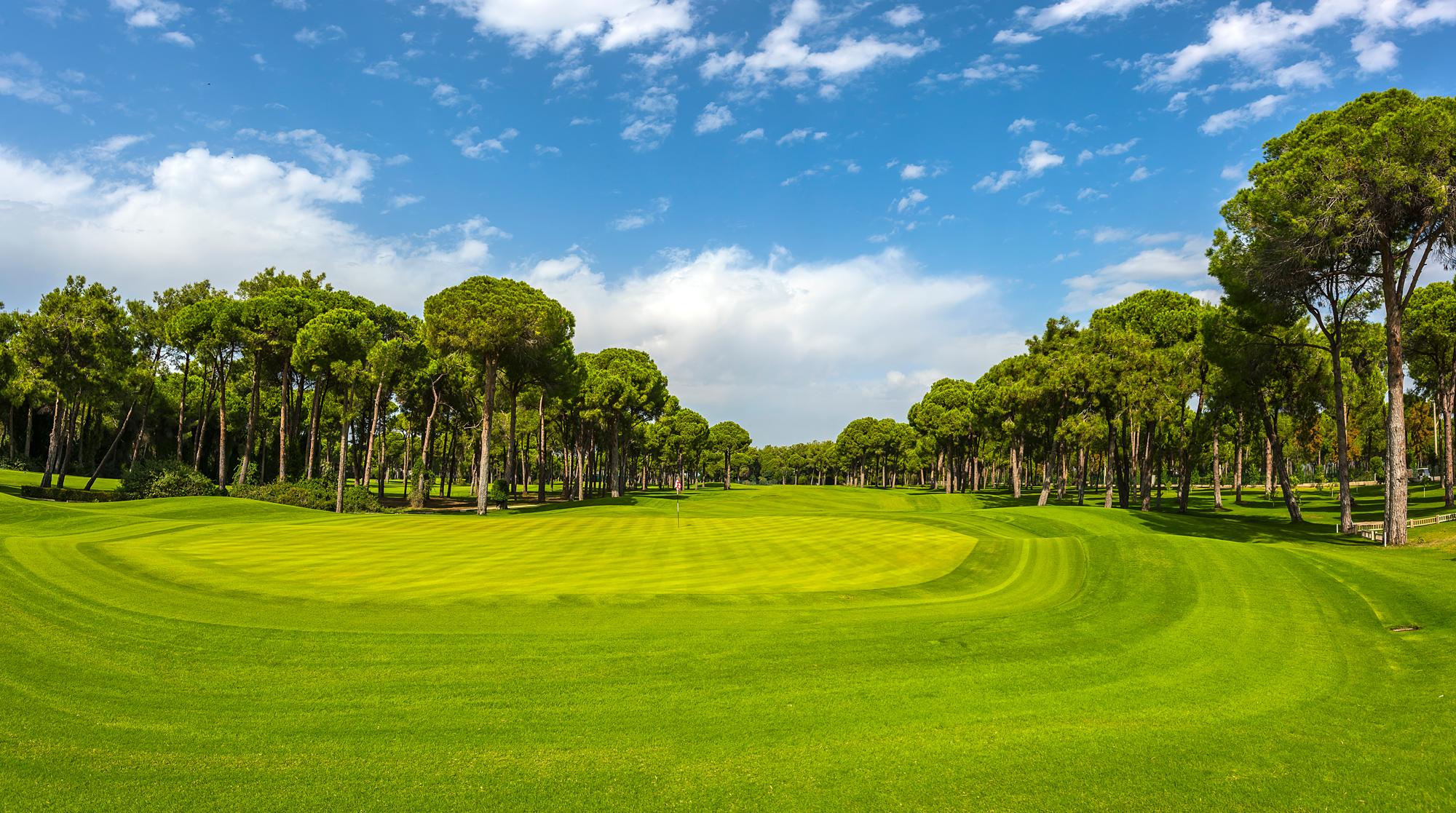 The Gloria New Golf Course's lovely golf course situated in brilliant Belek.