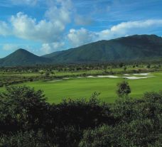 The Sun Valley Sanya Golf Course's scenic golf course within dazzling China.