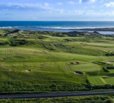 The Castlerock Golf Club's lovely golf course within staggering Northern Ireland.