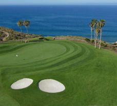 The Costa Adeje Golf Course's beautiful golf course situated in sensational Tenerife.