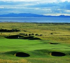 Gullane Golf Club's beautiful golf course within marvelous Scotland.