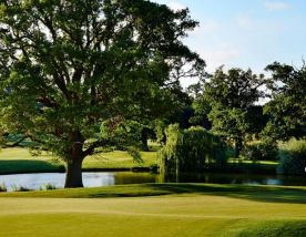 The Hanbury Manor Country Club's impressive golf course in brilliant Hertfordshire.