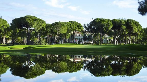View Robinson Nobilis Golf Club's beautiful golf course within dramatic Belek.