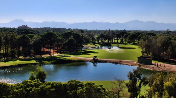 View Kaya Palazzo Golf Club's picturesque golf course within dazzling Belek.