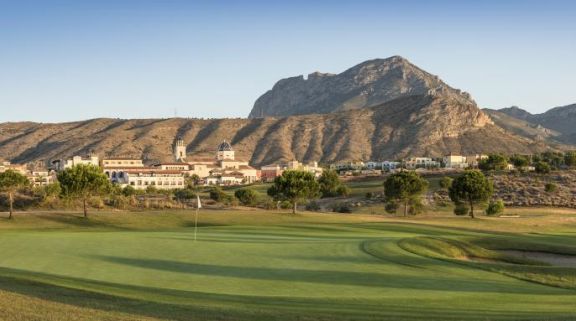 The Villaitana Levante Golf Course's beautiful golf course in striking Costa Blanca.