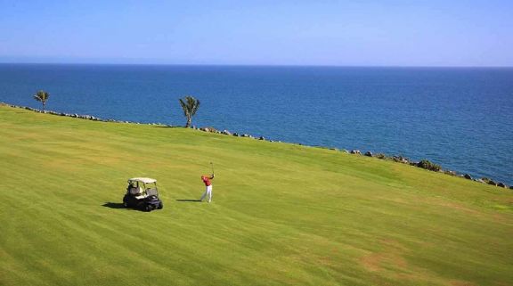 The Meloneras Golf Course's scenic golf course within magnificent Gran Canaria.