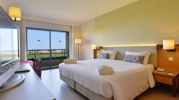 The Real Bellavista Hotel  Spa's scenic double bedroom in sensational Algarve.