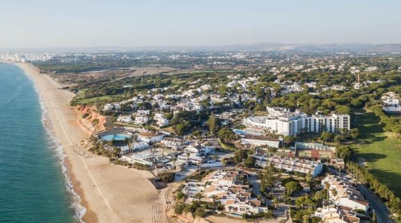 The Vale Do Lobo Resort's beautiful ariel view situated in spectacular Vale do Lobo.