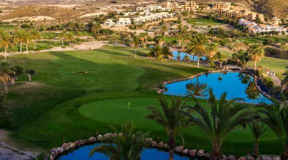 The Valle del Este Golf Course's beautiful golf course within impressive Costa Almeria.