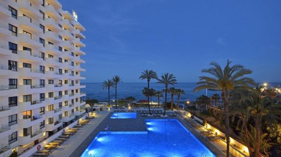 The Sol House Aloha Hotel's beautiful sea view pool situated in sensational Costa Del Sol.