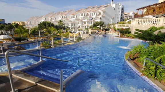 The Paradise Park Hotel's beautiful main pool within fantastic Tenerife.