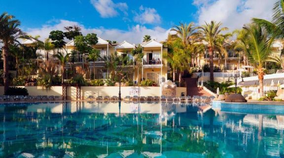 View Gran Oasis Resort's impressive main pool in sensational Tenerife.