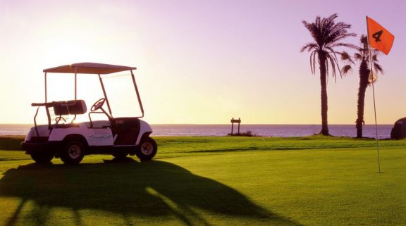 The Amarilla Golf and Country Club's picturesque golf course in gorgeous Tenerife.