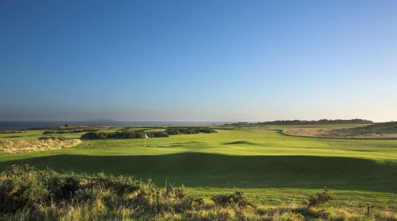 The Crail Golfing Society's scenic golf course within breathtaking Scotland.