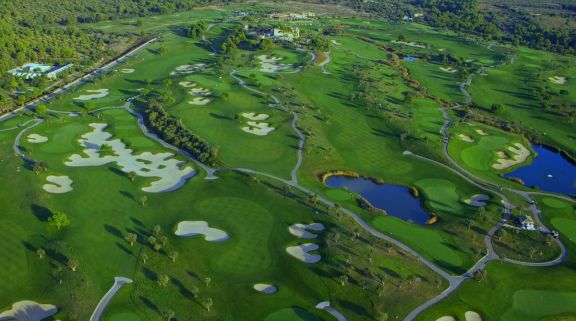 View Golf Son Gual's picturesque golf course within dazzling Mallorca.