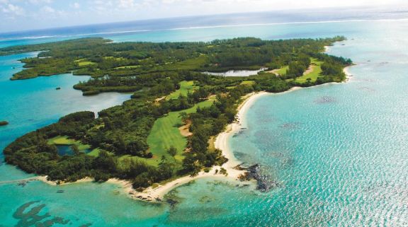 View Ile aux Cerfs Le Touessrok's beautiful golf course within fantastic Mauritius.