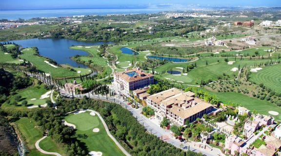 The Los Flamingos Golf Course's lovely golf course in marvelous Costa Del Sol.