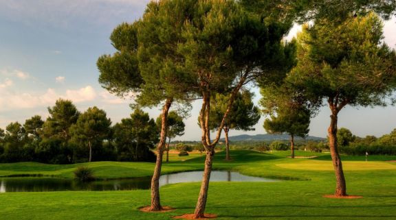 The Golf Son Antem's picturesque golf course in sensational Mallorca.