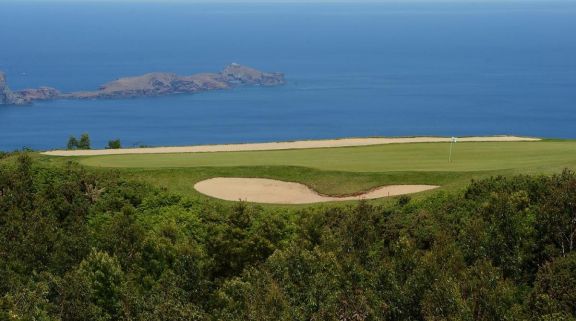 The Santo da Serra Golf Club's scenic golf course situated in marvelous Madeira.