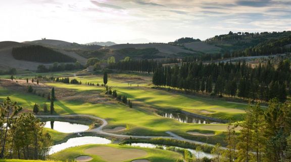 The Golf Club Castelfalfi's picturesque golf course in incredible Tuscany.