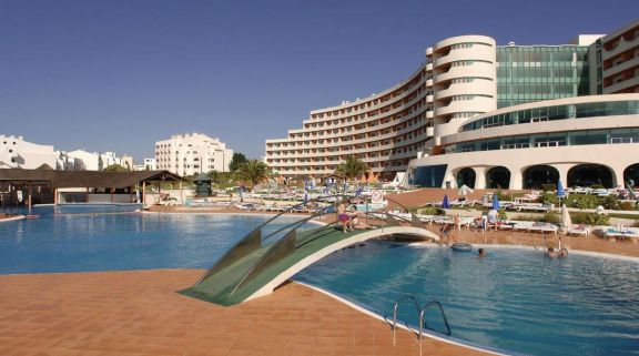 View Paraiso Albufeira Hotel's lovely main pool in astounding Algarve.