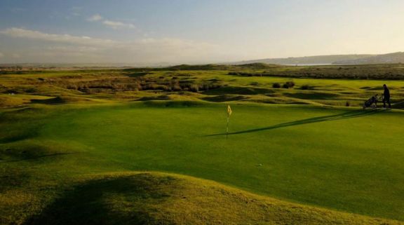 The Royal North Devon Golf Club's beautiful golf course within amazing Devon.