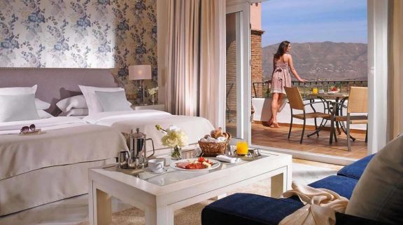 bedroom at the la cala golf resort hotel