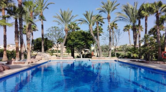 The Husa Alicante Golf Hotel's lovely main pool in pleasing Costa Blanca.
