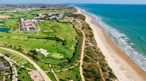 The Barcelo Costa Ballena Golf  Spa Resort's lovely beach situated in vibrant Costa de la Luz.