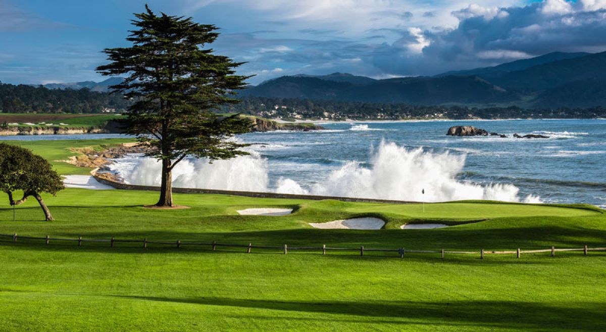 Henholdsvis status opdragelse Pebble Beach Golf Links, find the best golf getaway in California
