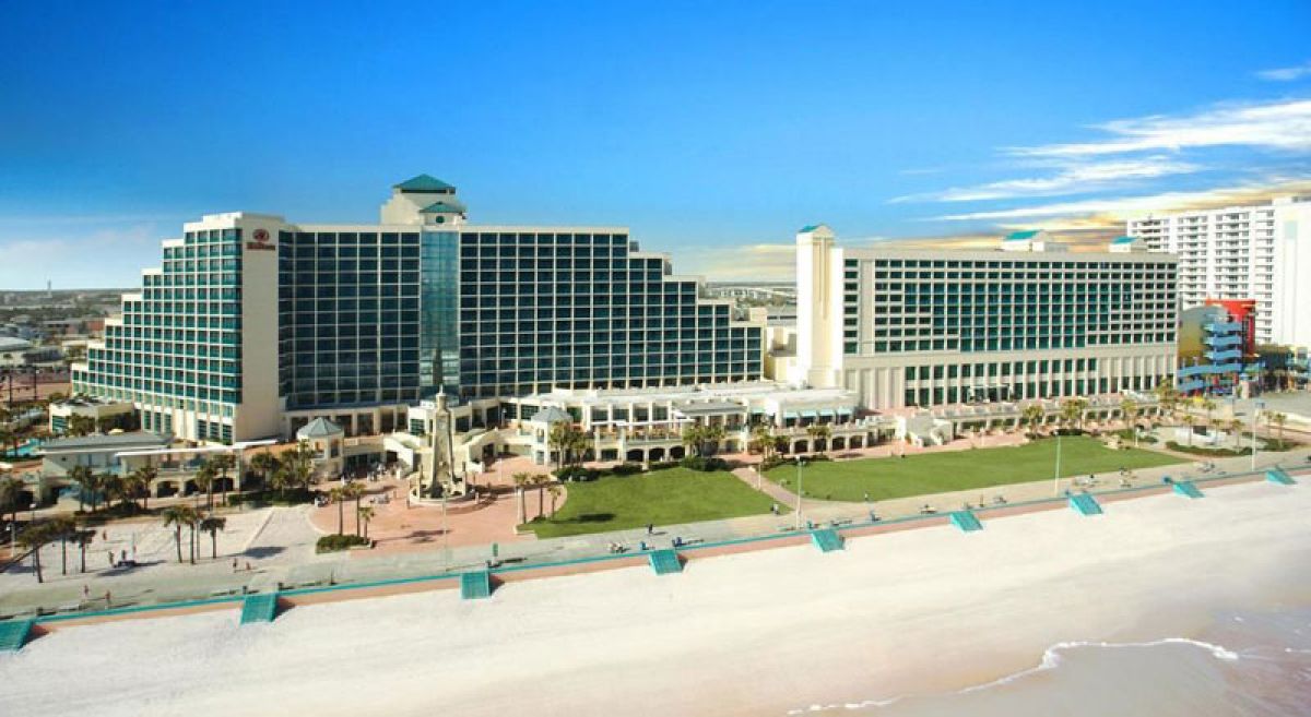 Hilton Daytona Beach Oceanfront Resort  book your golf getaway Florida