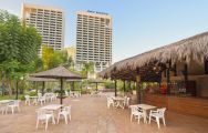 The Melia Benidorm Hotel's lovely pool bar within fantastic Costa Blanca.