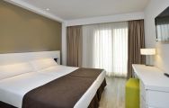 The Sol Pelicanos Ocas Hotel's lovely double bedroom situated in dazzling Costa Blanca.