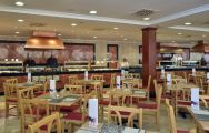 The Sol Pelicanos Ocas Hotel's beautiful restaurant within brilliant Costa Blanca.